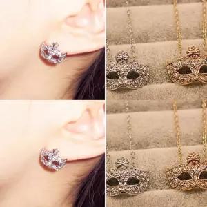 가면목걸이세트 주얼리세트 패션주얼리