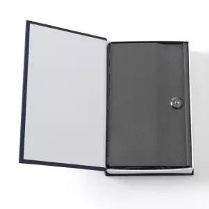 [문구/오피스] 북세이프 열쇠형 책금고 16x24cm 네이비