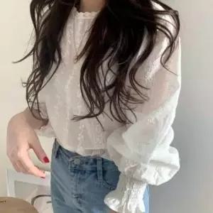 [옷은날개] 여성상의 블라우스 프릴 러블리 데이트룩 플소매 블라