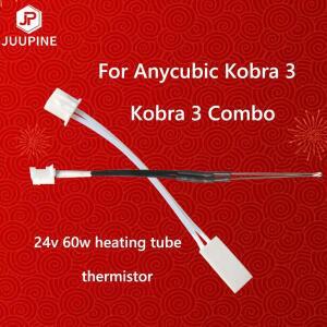 Anycubic Kobra 3 콤보 핫 엔드 업그레이드 세라믹 가열 서미스터 24V 60W 튜브 액세서리