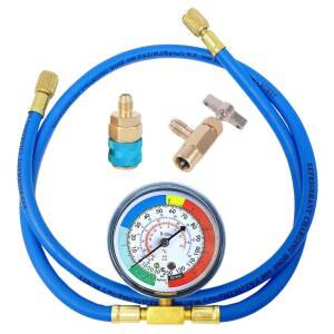 R134A 압력 게이지가있는 에어컨 쿨러 자동차 용 충전 호스 리필