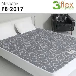 3D 매쉬 큐브 미끄럼방지 매트 (킹) (그레이) 침대매트 패드