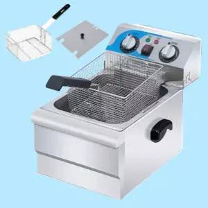 업소용 튀김기 전기 치킨 감자튀김 탁상형 튀김통 소형