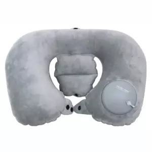 여행용 극세사 목쿠션 반영구 펌프 휴대용 목베개 비행기 에어쿠션
