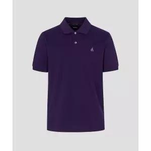 매장정품 빈폴 BEANPOLE MEN [Essential] 피케 칼라넥 반소매 티셔츠 - 퍼플 BC6242E71U 666453