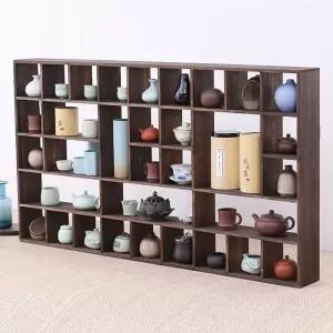 엔틱 옛날찬장 원목 찻장 컵진열장 찻잔장 벽장식장 BD 빈티지그릇장