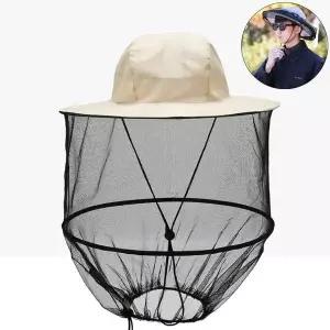 해충방지 방충모 농사모자 벌망 벌차단 얼굴방충