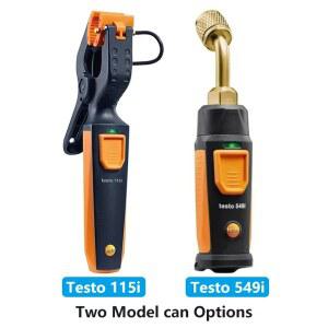 디지털 매니폴드 고압 게이지 및 파이프 클램프 스마트폰 549i 115i 로 작동