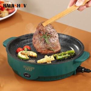 전기 멀티 쿠커 프라이팬 바베큐 오믈렛 스테이크 가정용 튀김 220V 생선