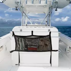 3개의 디비전 수납이 가능한 AJFHKJ 보트 가방 구명조끼 메시 서스펜션 정리함 4-6형 II 및 개인 소지품