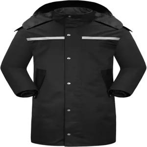 iCreek 레인코트 방수 롱 레인 재킷 경량 레인웨어 남성용 패커블 후드 반영