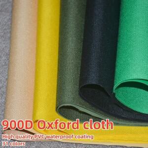 두꺼운 암호화 방수 옥스포드 호환 천 고탄성 PVC 고 야외 캐노피 배낭 고강도 원단 900D