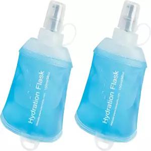 CLINTT 150ml 소프트 플라스크 접이식 러닝 물병 TPU 워터 수분 팩 조끼 사이클링 등반 하이킹을 위한 BPA