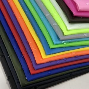 얇은 폴리 에스터 Taffeta 방수 직물 우산 파라솔 비옷 텐트 PU 코팅 홈 섬유 미터로