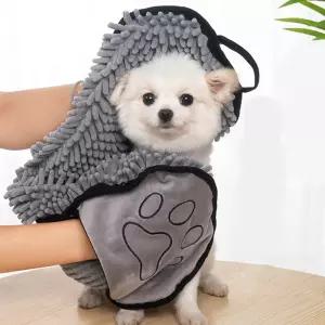 강아지 펫타올 포켓 목욕타올 고양이 애완동물