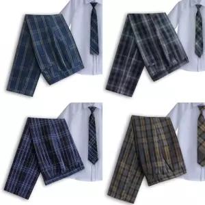 남자 체크바지 넥타이 세트 시즌2 교복 학생복 SaM1+7SRl