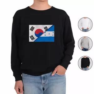 맨투맨 전색상 대한민국 온두라스 국기 프린트셔츠 XdZ8+6CVX