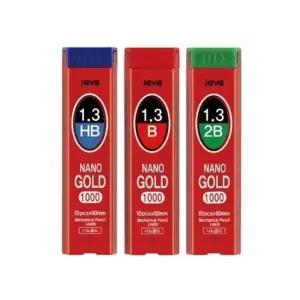 [문구/오피스] 1000 나노 골드 샤프심 (12개 1세트) 사무용품 1.3mm