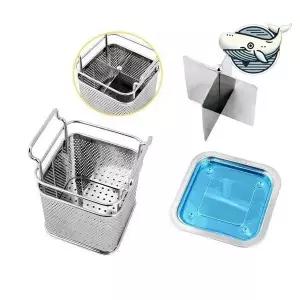 작고 세련된 수저꽂이 스테인리스 물받침정리함