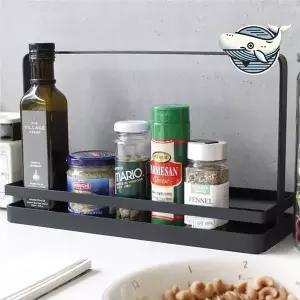 모던 철제 양념병 정리대 주방 조미료 수납 주방수납함