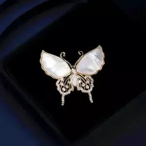 다이아몬드 옷핀 브로치 클립 정장 핀 액세서리 다이아몬드옷핀 허리조절