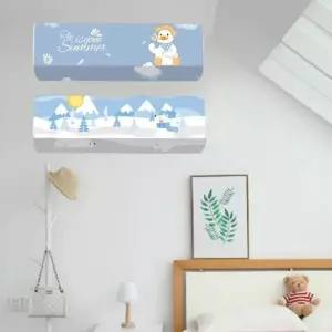 벽걸이에어컨 귀여운 거위 밀착 커버 원룸형 벽걸이 콘카바 게 개 컨커버