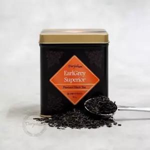 다질리언 홍차-얼그레이수피리어 80g캔 다질리언홍차 얼그레이틴 얼그레이잎차캔