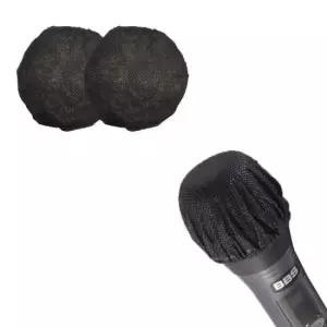 커버 블랙 위생 마이크커버 일회용 덮개 2개입 100Set