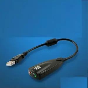 USB 오디오 7.1 외장형 사운드카드 컨버터 3.5 ST