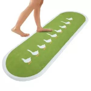 매트 오리가족 대형 극세사 발매트 욕실매트 침실 거실