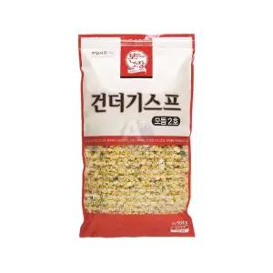 한일식품 건더기스프 500g X 6개 우동건더기스프 가락국수건더기스프