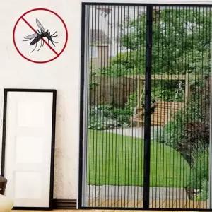 자석 방충망 간편 미세 모기장 현관 방충망 방충문 셀프 설치 닫힘