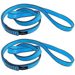 CAPARK 18MM 나일론 클라이밍 슬링 러너 23kN 암벽 등반, 래플링, 스윙, 요가 해먹 등을 위한 강력한 웨빙 스트랩