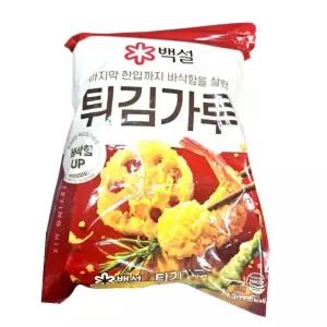 백설 튀김가루 1KG X 5개 바삭한튀김가루 업소용튀김가루 식자재튀김가루