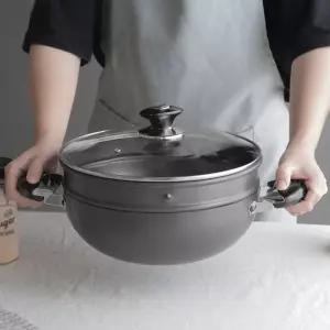 찜솥 찜기 용 알루미늄 만두 만능 단 다용도 냄비 4size 2단 [m467FBB]