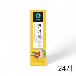 대상 청정원 연겨자 95g X 24개 냉채소스 식재료 겨자소스 겨자냉채소스 식자재
