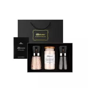 히말라야 연말선물세트트 소금선물세트쇼핑백포함 고급 3종 [mD31603]