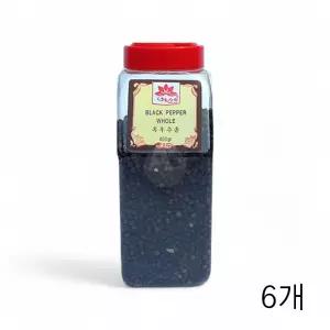 은진물산 흑후추홀 450g X 6개 통흑후추 통알후추 흑후추홀 흑후추알 홀후추