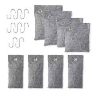 클린업탈취대나무숯주머니8p세트차량습기제거숯 대나무활성탄 냉장고숯 [mD10461]