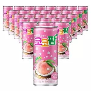 코코팜 240ml 피치핑크 30입