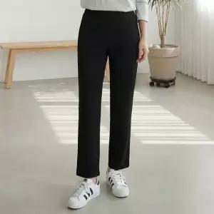 여성 세미일자 밴딩 봄 스판바지