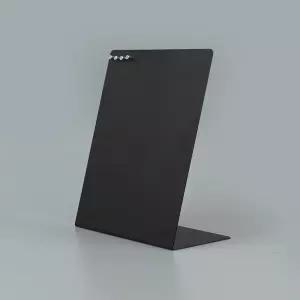 스틸보드판 자석보드판 스틸보드 A5 L형 스탠딩 스틸 자석부착가능 보드판