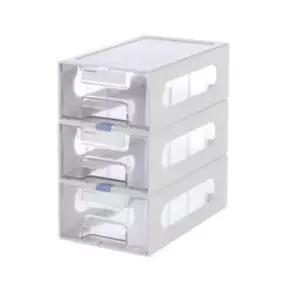 스마트멀티박스3단 수납함 오피스 인테리어 사무 SY 정리 데스크 오거나이저 AX