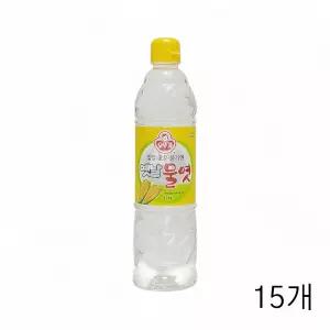 오뚜기 옛날 물엿 1.2KG X 15개 식당용 투명물엿 식재료 업소용물엿 다용도물엿
