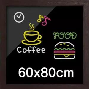 [문구] 흑칠판 블랙칠판 보드 60cmx80cm 음식점 카페 간판