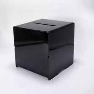 [문구] 투표함 5T 불투명블랙 200x200mm_TC04_037