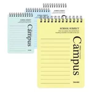 [문구] 유선 합지 상철 캠퍼스 수첩 랜덤 11P 휴대용 메모장