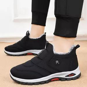 남성 겨울 외출 방한 신발 따뜻 털 안감 패딩 부츠 sAy9+6uUf