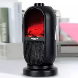 크루커 전기 온풍기 미니 난로 발난로 히터