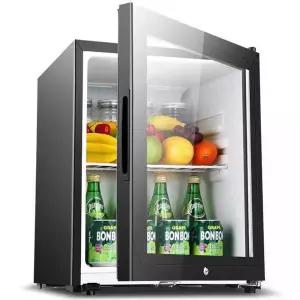 투명 캔냉장고 사무실 가정용 미니냉장고 와인쿨러 쇼케이스 원룸용 술장고